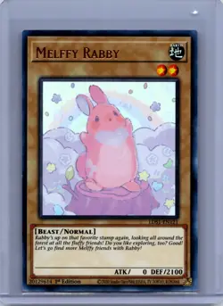 Melffy Rabby 1st Edition Ultra Rare Legendary Duelists: Season 1 LDS1-EN121 LP - Image 1