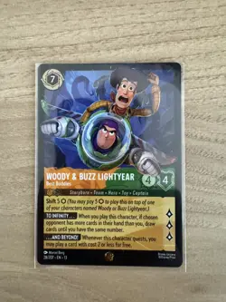 Disney Lorcana Woody & Buzz Lightyear - Best Buddies Attack Of The Vine! 28/207 - Image 1