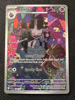 Banette 234/217 Ascended Heroes Illustration Rare NM - Pokemon TCG - Image 1