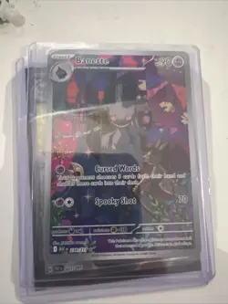 Pokemon TCG Banette 234/217 Illustration Rare Ascended Heroes Card - Image 1
