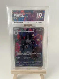 ACE 10 Banette 234/217 Ascended Heroes Illustration Rare Pokemon TCG Card - Image 1