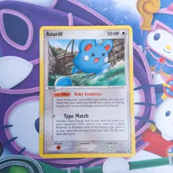 Azurill 20/113 Rare EX Delta Species Pokemon Card - Image 1