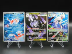 👾 POKEMON PITCH BLACK | 3 Card Lot SIR x1 + IR x2 | Mega Chandelure EX #115 +🔥 - Image 1