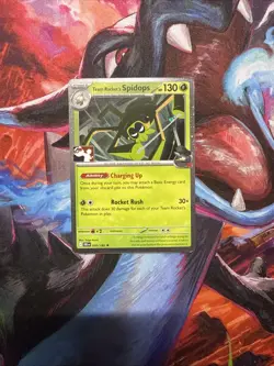 Team Rocket's Spidops 020/182 Prize Pack Series Cards Holo - Image 1