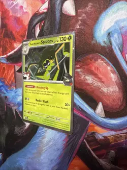 Team Rocket's Spidops 020/182 Prize Pack Series Cards Holo - Image 2