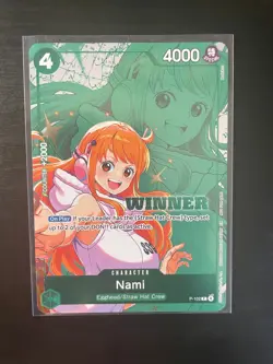 Nami (Winner Pack 2026 Vol. 2) P-102 One Piece Promotion Cards Foil - Image 1