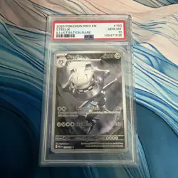 Pokemon TCG Steelix 150/132 Illustration Rare, Mega Evolution, Psa 10 - Image 1