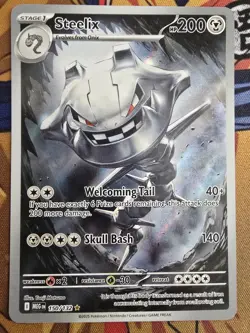 Steelix 150/132 – Illustration Rare – Mega Evolution – Pokemon TCG NM 2025 - Image 1