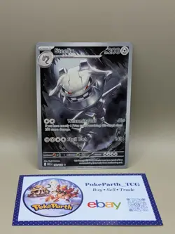 Steelix 150/132 Mega Evolution | Illustration Rare, Full Art | Pokemon TCG - Image 1