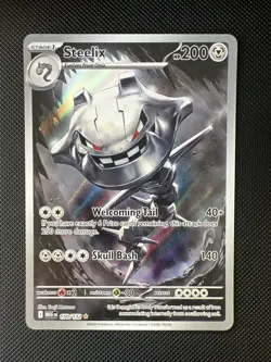 Steelix 150/132 – Illustration Rare – Mega Evolution – Pokemon TCG NM 2025 - Image 1