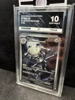 Steelix - 150/132 - Mega Evolution - Illustration Rare - ACE 10 - Pokemon TCG - Image 3