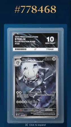 Steelix - 150/132 - Mega Evolution - Illustration Rare - ACE 10 - Pokemon TCG - Image 5