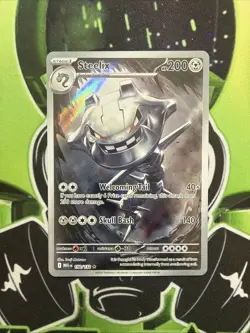 Pokemon TCG Steelix 150/132 Illustration Rare Mega Evolution NM - Image 1