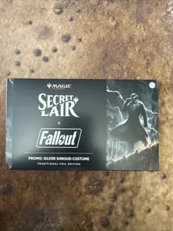 Magic The Gathering Secret Lair Fallout Silver Shroud Costume Promo - Image 1