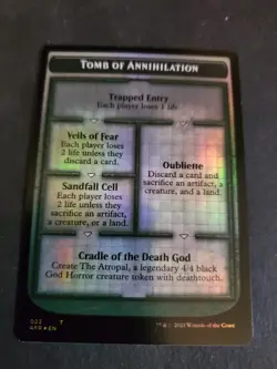 The Atropal Tomb of Annihilation (022) Foil Token Forgotten Realms MTG NM - Image 1