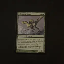 Magic The Gathering Coldsnap Allosaurus Rider #101 Lightly played - Image 1