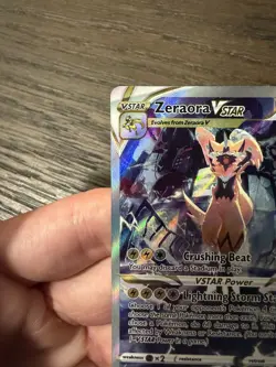 Pokemon TCG Zeraora VSTAR GG43/GG70 Crown Zenith Galarian Gallery Holo - Image 2
