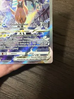 Pokemon TCG Zeraora VSTAR GG43/GG70 Crown Zenith Galarian Gallery Holo - Image 5