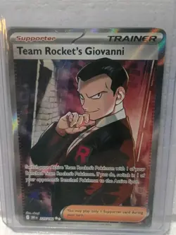Pokemon TCG Cynthia's Roserade IR & Team Rockets Giovanni URH Destined Rivals - Image 4