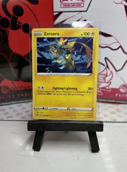 Pokemon Zeraora 061/185 Vivid Voltage Cosmos Holo Rare NM - Image 1