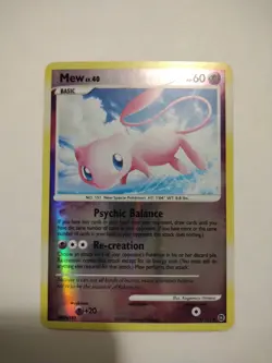 Pokemon TCG Mew - 15/132 Secret Wonders Reverse Holo Rare LP - Image 1