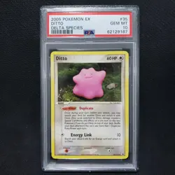 2005 Pokemon: DITTO 35/113 - [EX Delta Species Set] - Gem Mint - PSA 10 💎 - Image 1