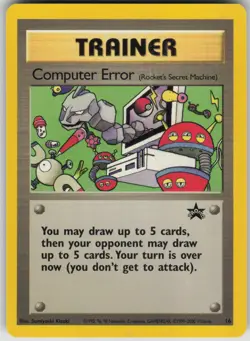 Pokemon TCG Computer Error (Rocket's Secret Machine) Promo WoTC Promo 16/53 - Image 1
