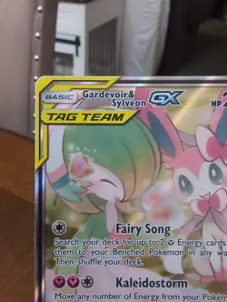 Gardevoir & Sylveon GX - Pokemon Unbroken Bonds 205/214 - Alternate Full Art NM - Image 3