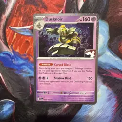 Dusknoir 020/064 Non-Holo Pokemon Play! Prize Pack Play Stamp Series 7 - Image 1