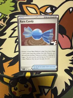 Rare Candy 191/198 Cosmos Holo Pokemon Play! Prize Pack Play Stamp NM - Image 1