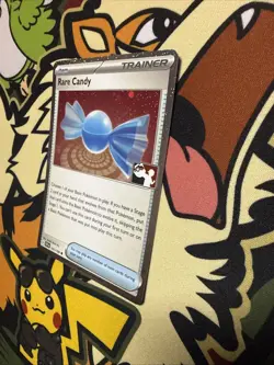 Rare Candy 191/198 Cosmos Holo Pokemon Play! Prize Pack Play Stamp NM - Image 2