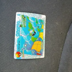Wartortle #114 Pokemon Card Carddass Anime Collection 1998 Japanese BANDAI Holo - Image 1
