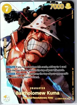 Bartholomew Kuma (SP) EB04-054 English The Time of Battle - One Piece Card - NM - Image 1