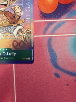 Monkey.D.Luffy (Gen Con 2023) P-037 One Piece Promotion Cards Foil - Image 4