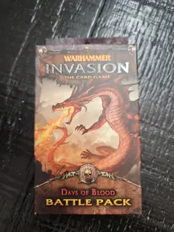 Warhammer Invasion card game Days of Blood Battle Pack - Image 1