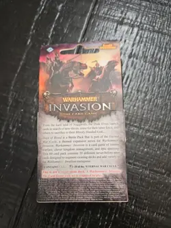 Warhammer Invasion card game Days of Blood Battle Pack - Image 2