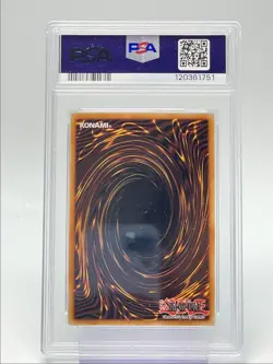 BLUE-EYES TOON DRAGON 2023 YU-GI-OH! SPELL 25TH SECRET RARE PSA 10 Q3423 - Image 2
