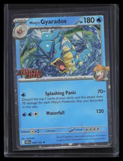 Misty's Gyarados (Prerelease) Miscellaneous Cards & Products #049/182 - Image 1