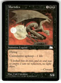 Morinfen Rare Weatherlight Magic: The Gathering Lightly Played - Image 1