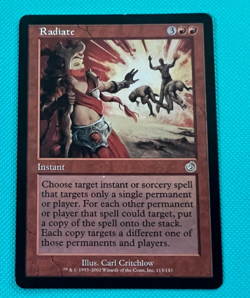 Radiate - Torment - MTG - Magic the Gathering - Image 1