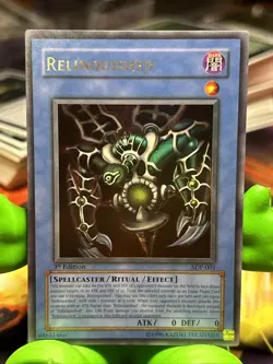 Yugioh • Relinquished • SDP-001 • 1st Edition • Ultra Rare • 1996 - Image 1