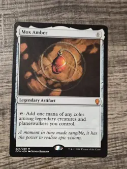 Mox Amber Dominaria Mythic Rare Lp - Image 1