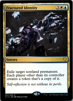 Fractured Identity 37 Rare Commander 2017 MTG Near Mint - Image 1