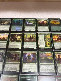 Lord of the Rings Magic the Gathering Lot Green NEW MInt lot of 34 - Image 4