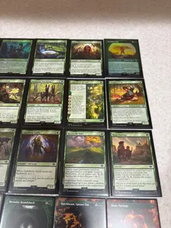 Lord of the Rings Magic the Gathering Lot Green NEW MInt lot of 34 - Image 5