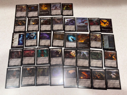 Lord of the Rings Magic the Gathering Black NEW MInt lot of 37 - Image 1