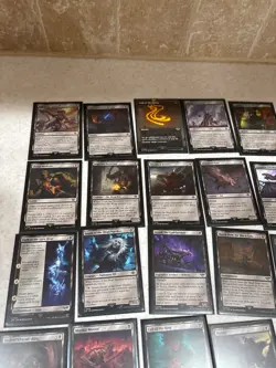Lord of the Rings Magic the Gathering Black NEW MInt lot of 37 - Image 2