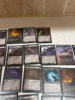 Lord of the Rings Magic the Gathering Black NEW MInt lot of 37 - Image 3