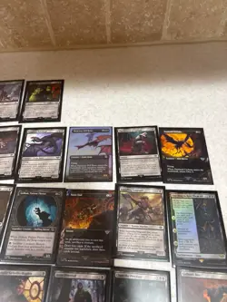 Lord of the Rings Magic the Gathering Black NEW MInt lot of 37 - Image 4