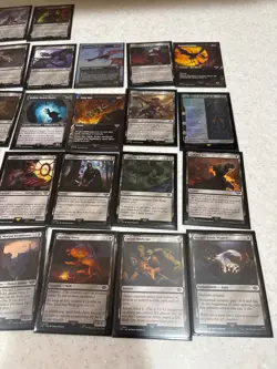 Lord of the Rings Magic the Gathering Black NEW MInt lot of 37 - Image 5